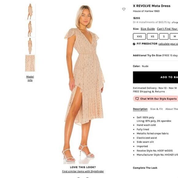 REVOLVE x House of Harlow Mota Dress Size Small - Picture 10 of 12